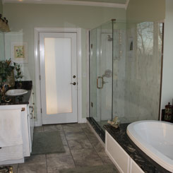 Bathroom Floor and Tub