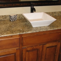 Above counter sink